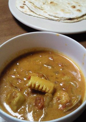 お手軽に♪インド風シーフードカレー-レシピのメイン写真