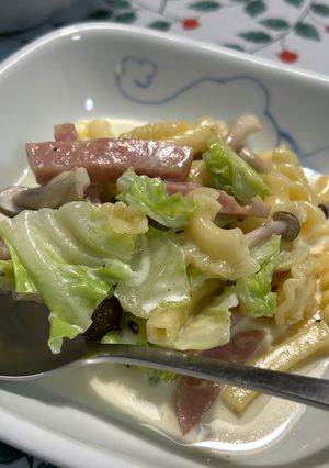 生クリーム不要のクリームマカロニ-レシピのメイン写真