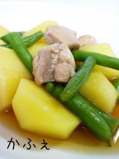 鶏肉とジャガイモのうま煮-レシピのメイン写真
