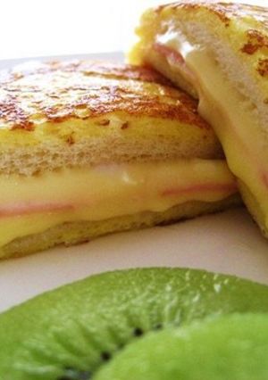 簡単クロックムッシュ風フレンチトースト-レシピのメイン写真