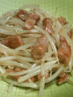 超簡単! 豚肉ともやしの中華炒め♪-レシピのメイン写真