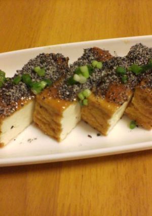 厚揚げのゴマ焼き-レシピのメイン写真