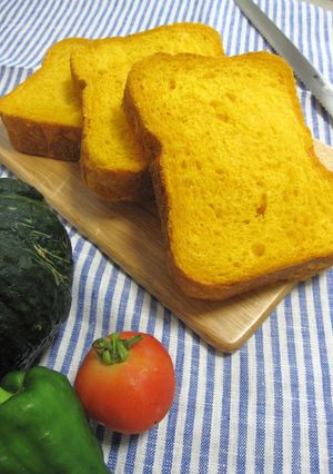 ＨＢで✿１日分の野菜食パン-レシピのメイン写真