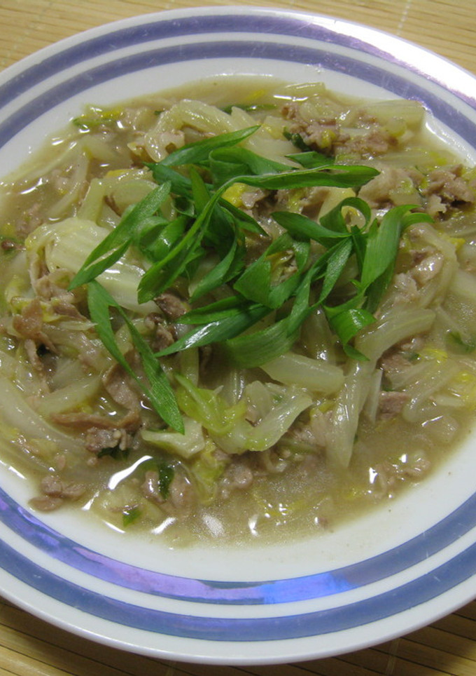 豚バラ肉と白菜のとろ～り炒め煮-レシピのメイン写真
