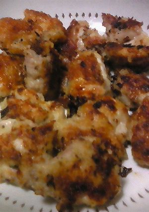 ヘルシーで簡単！鶏肉のさくさくチーズ焼き-レシピのメイン写真