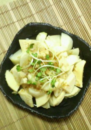 かぶとたけのこの薄味あっさり土佐煮-レシピのメイン写真