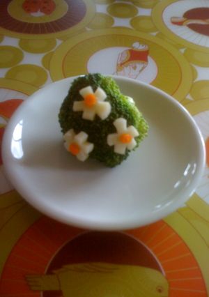 お花さいたよ♡ブロッコリー＊キャラ弁＊-レシピのメイン写真
