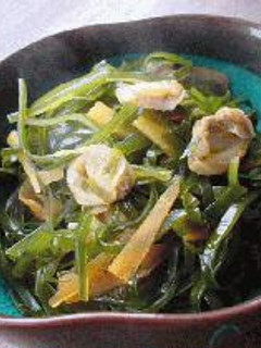 生昆布とあさりの煮物-レシピのメイン写真