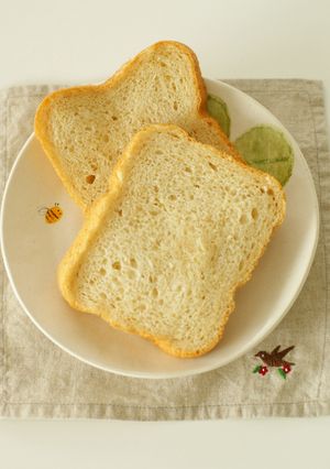 HB早焼き✿きなこハニー✿milk食パン-レシピのメイン写真
