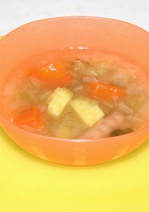 なんでも野菜のカラフルスープ！-レシピのメイン写真