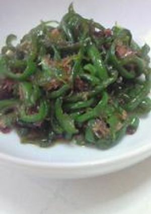 ピーマンの砂糖醤油煮-レシピのメイン写真
