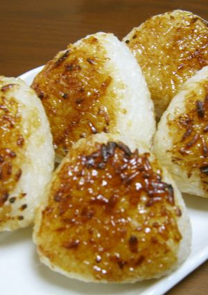 シンプル～な焼きおにぎり-レシピのメイン写真