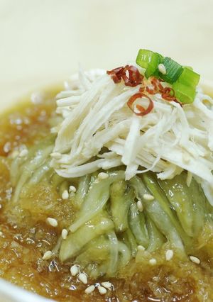 ★ナスのつるつるおろしぽん酢★-レシピのメイン写真