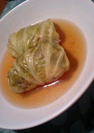 やさしいロールキャベツ-レシピのメイン写真