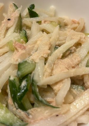 大根と胡瓜のツナサラダ-レシピのメイン写真