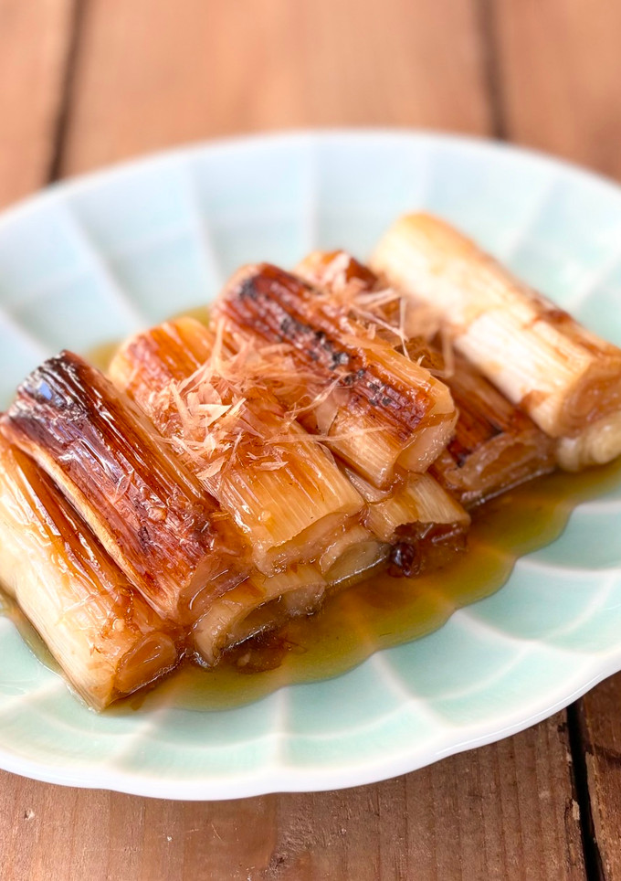 簡単！白ねぎの焼き浸し／和風マリネ-レシピのメイン写真