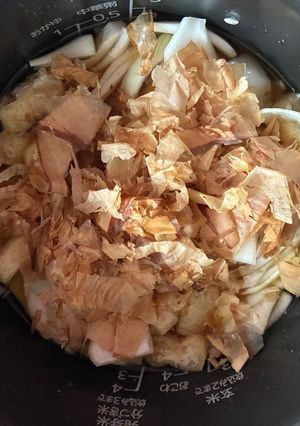 筍と新玉ねぎの炊き込みご飯-レシピのメイン写真