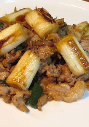 【 豚こま肉と白ねぎの生姜焼き 〗-レシピのメイン写真