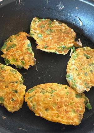 納豆とシーチキンのニラ卵焼き-レシピのメイン写真