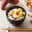 秋の味覚🍂さつまいも落花生ごはん