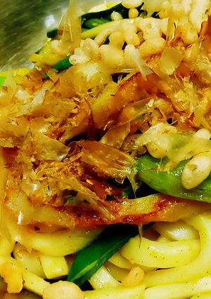 ちくわとネギの焼きうどん カレー風味-レシピのメイン写真