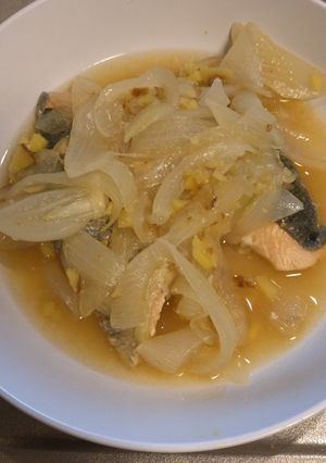 鮭の和風味噌煮-レシピのメイン写真