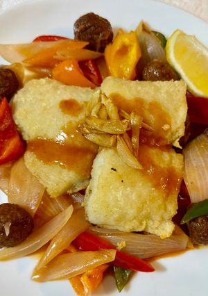 白身魚とミートボールあんのイタリアン-レシピのメイン写真