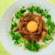 つくしの佃煮の巣ごもり丼