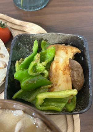 ピーマンとエリンギのバターしょうゆ炒め-レシピのメイン写真