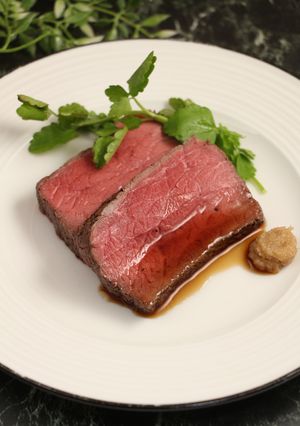 超簡単！ローストビーフステーキ-レシピのメイン写真