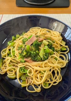 ブロッコリー全部使うパスタ-レシピのメイン写真