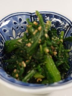 すごい栄養効果!春菊のナムル-レシピのメイン写真