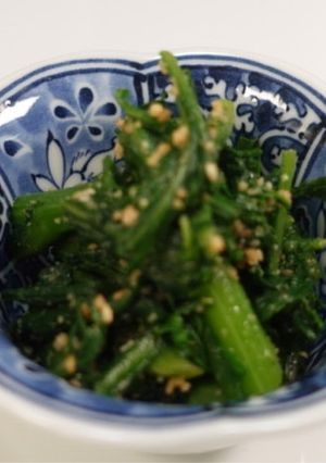 すごい栄養効果！春菊のナムル-レシピのメイン写真