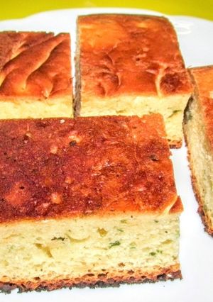 「チーズバジルケーキ」-レシピのメイン写真