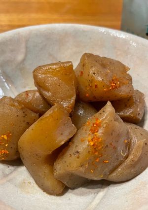 こんにゃくの煮物-レシピのメイン写真