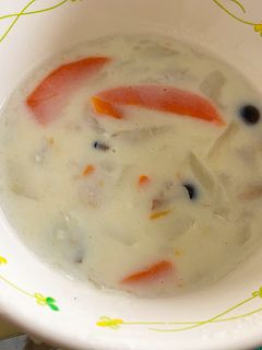 冬野菜のクリーム煮☆給食メニュー-レシピのメイン写真