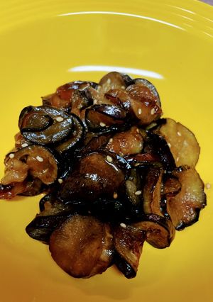 茄子があればすぐ出来る！茄子の甘味噌炒め-レシピのメイン写真