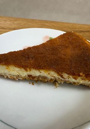 簡単！濃厚なめらか♡ベイクドチーズケーキ-レシピのメイン写真