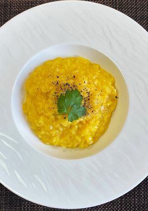 黄色のリゾット-レシピのメイン写真