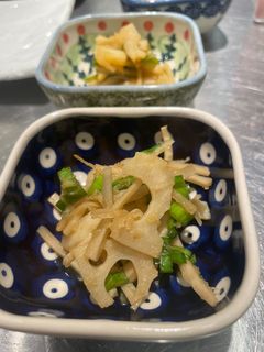 新蓮根とごぼうの酢の物-レシピのメイン写真