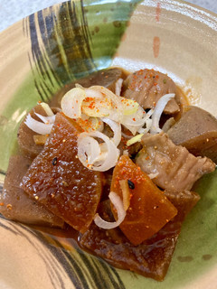 煮込むだけ簡単♪砂肝の赤みそ煮-レシピのメイン写真