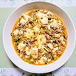 おつまみ!豚挽き肉とチーズin麻婆豆腐