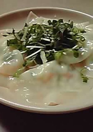 ひんやり☆えびの水餃子-レシピのメイン写真