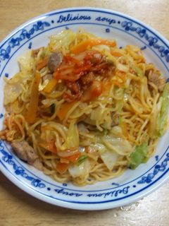 旨辛っ!キムチ焼きそば-レシピのメイン写真