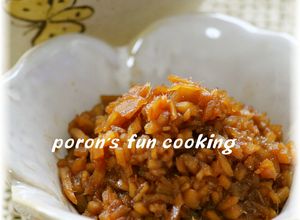 常備菜＊生姜の佃煮＊混ぜご飯にも♬-レシピのメイン写真