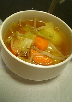 お野菜がとれる♪具沢山コンソメスープ-レシピのメイン写真