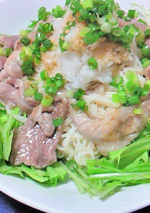夏バテに。ポン酢柚子胡椒そうめん-レシピのメイン写真