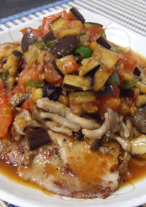 めんつゆでカラフル豚肉ソテー（♋ω♋）-レシピのメイン写真