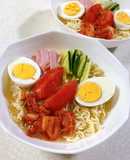 エースコックのワンタン麺で冷やしラーメン