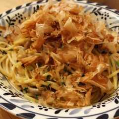 あえるだけ簡単☆野沢菜スパゲティ-レシピのメイン写真